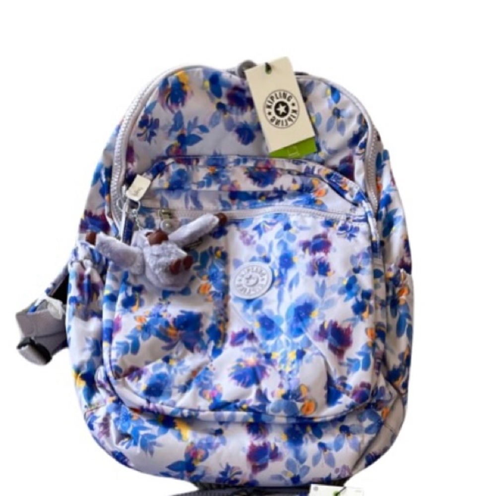 Kipling Hazy Blooms Large Seoul Backpack